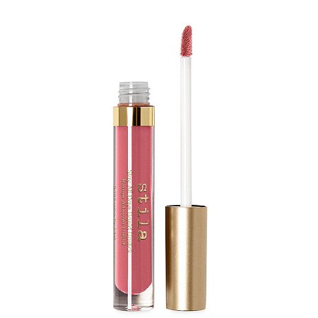 SHEER patina DUSTY ROSE STILA STAY ALL DAY SHEER LIQUID LIPSTICK batom