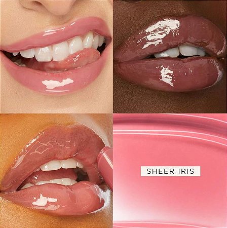 Sheer Iris - sheer berry pink tarte maracuja juicy lip vinyl