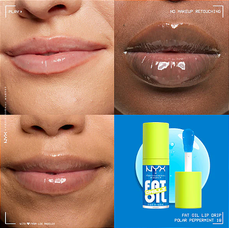 18 Polar Peppermint Nyx Fat Oil Chillz Gloss