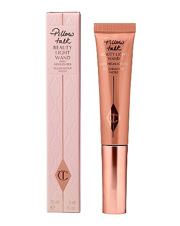 Pillow Talk Medium - opalescent pink-copper highlight Radiant finish CHARLOTTE TILBURY HOLLYWOOD BEAUTY LIGHT WAND ILUMINADOR 12ml