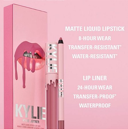 KYLIE cosmetics SWEATER WEATHER MATTE LIP KIT batom
