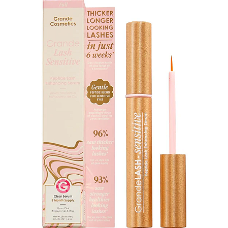 Grande Cosmetics - 0.13 oz GrandeLASH-Sensitive Peptide Lash Enhancing Serum 4ml