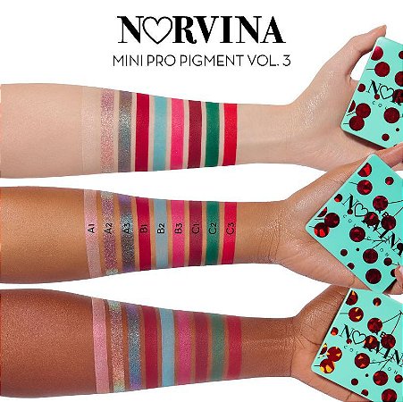 ANASTASIA BEVERLY HILLS Norvina® Mini Pro Pigment Palette Vol. 3