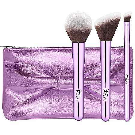 IT COSMETICS YOU DO IT ALL BRUSH SET 3 pincéis tamanho regular