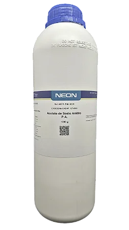 ACETATO DE SODIO ANIDRO PA 1KG CAS 127-09-3
