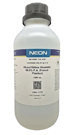 ALCOOL ETILICO ABSOLUTO 99,5% PA 1L