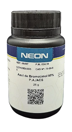 AZUL DE BROMOTIMOL PA ACS 25G CAS 76-59-5