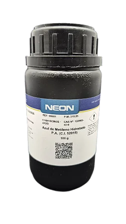 AZUL DE METILENO HIDRATADO 100G CAS 122965-43-9