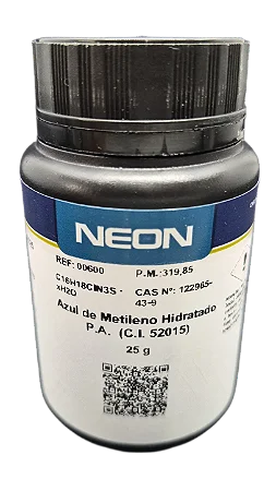 AZUL DE METILENO HIDRATADO 25G CAS 122965-43-9