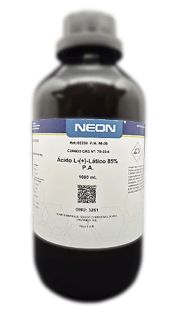 ACIDO L-(+)-LATICO 85% PA 1L CAS 79-33-4