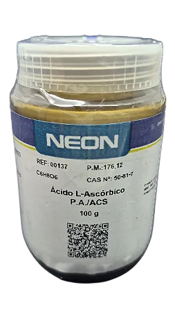ACIDO L-ASCORBICO PA 100G CAS 50-81-7