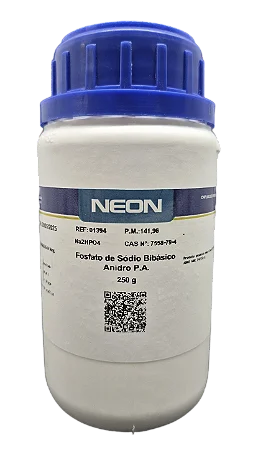FOSFATO DE SODIO BIBASICO ANIDRO PA 250G CAS 7558-79-4