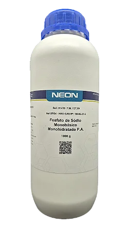 FOSFATO DE SODIO MONOBASICO MONOHIDRATADO PA 1KG CAS 10049-21-5