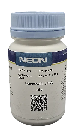 HEMATOXILINA PA 25G CAS 517-28-2