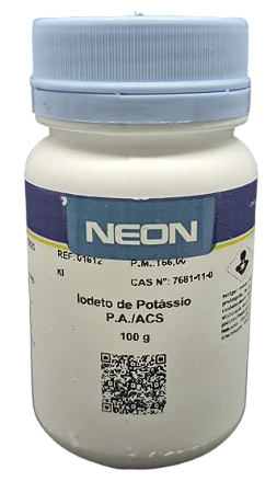 IODETO DE POTASSIO PA ACS 100G CAS 7681-11-0
