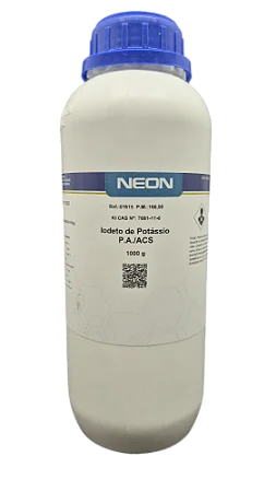 IODETO DE POTASSIO PA ACS 1KG CAS 7681-11-0