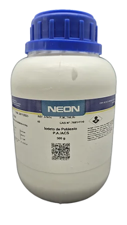 IODETO DE POTASSIO PA ACS 500G CAS 7681-11-0
