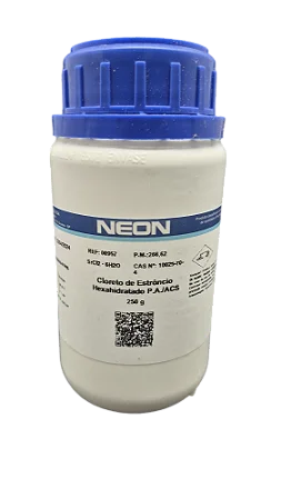 CLORETO DE ESTRONCIO HEXAHIDRATADO 250G CAS 10025-70-4