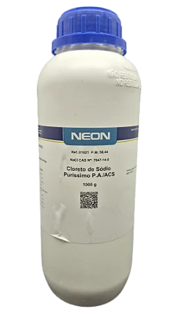 CLORETO DE SODIO PA 1KG CAS 7647-14-5