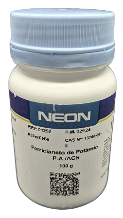 FERROCIANETO DE POTASSIO PA ACS 100G CAS 13746-66-2
