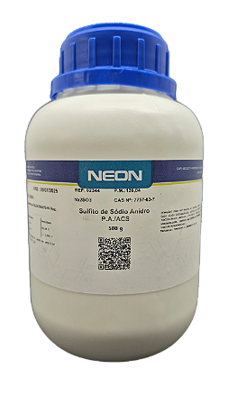 SULFITO DE SODIO ANIDRO PA ACS 500G CAS 7757-83-7