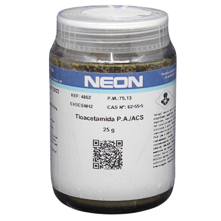 TIOACETAMIDA PA ACS 25G CAS 62-55-5