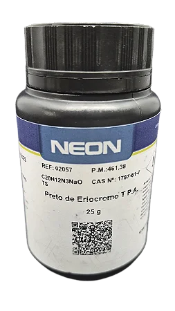 PRETO DE ERIOCROMO T PA 25G CAS 1787-61-7