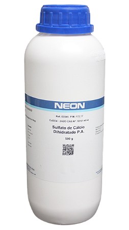 SULFATO DE CALCIO DIHIDRATADO PA 500G CAS 10101-41-4