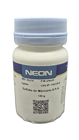 SULFATO DE MERCURIO II PA 100G CAS 7783-35-9