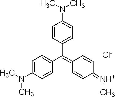 VIOLETA DE METILA PA 100G CAS 8004-87-3