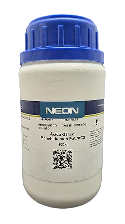 ACIDO GALICO MONOHDRATADO PA ACS 100G CAS 5995-86-8