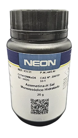 AZOMETINA-H SAL MONOSSODICO HIDRATADADO 25G CAS 206752-32-1