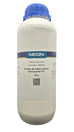 CLORETO DE CALCIO ANIDRO DESSECANTE PA 500G CAS 10043-52-4