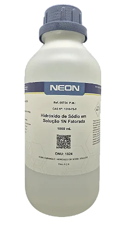 SOLUCAO HIDROXIDO DE SODIO 1N FATORADA 1L CAS 1310-73-2 *SSP*