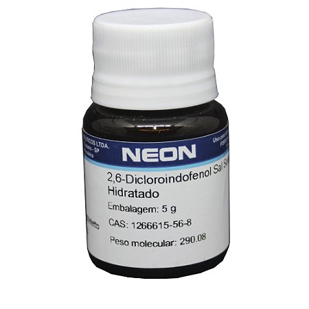 2,6-DICLOROINDOFENOL SAL SÓDICO HIDRATADO 5G CAS 1266615-56-8 *SSP*