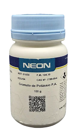 CROMATO DE POTASSIO PA 100G CAS 7789-00-6 *PF*