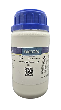 CROMATO DE POTASSIO PA 250G CAS 7789-00-6 *PF*