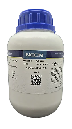 NITRATO DE SODIO PA 500G CAS 7631-99-4 *SSP*
