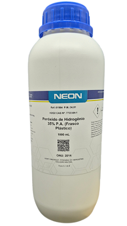 PEROXIDO DE HIDROGENIO 35% PA 1L CAS 7722-84-1 *SSP*