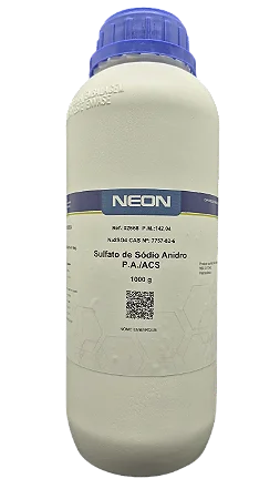 SULFATO DE SODIO ANIDRO PA ACS 1KG CAS 7757-82-6 *SSP*