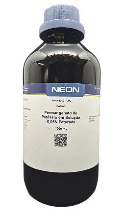 SOLUCAO PERMANGANATO DE POTASSIO 0,05N FATORADA 1L *SSP*