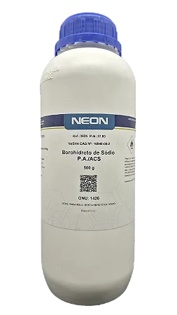 BOROHIDRETO DE SODIO PA ACS 500G CAS 16940-66-2 *PF/SSP*