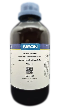 ALCOOL ISO-AMILICO PA 1L CAS 123-51-3