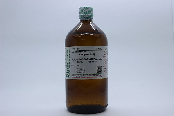 ACIDO FOSFORICO ORTO 85% PA 1L *SSP*