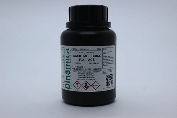 ACIDO MOLIBDICO PA 85% 250G