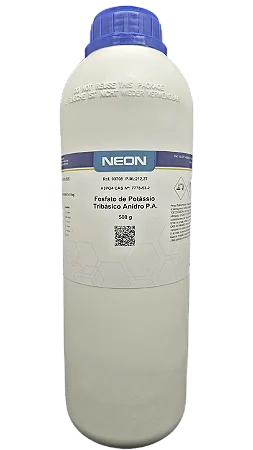 FOSFATO DE POTASSIO TRIBASICO ANIDRO PA 500G CAS 7778-53-2