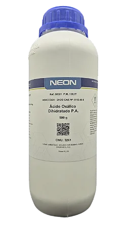 ACIDO OXALICO DIHIDRATADO PA 500G CAS 6153-56-6
