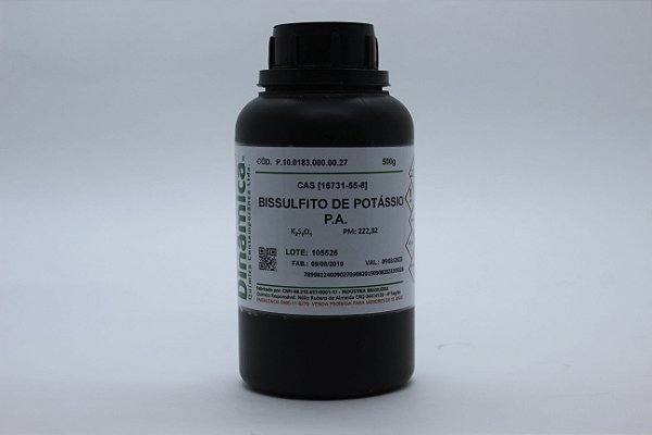 BISSULFITO DE POTASSIO PA 500G