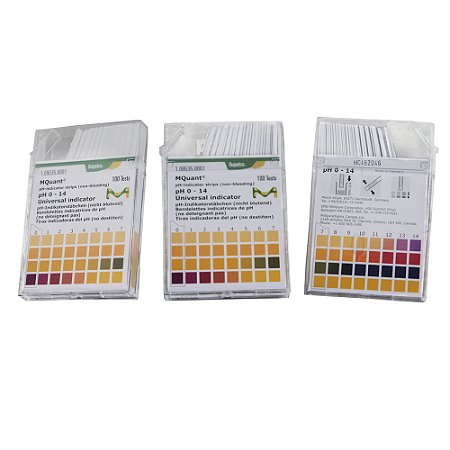 PAPEL INDICADOR UNIVERSAL DE PH 0 A 14 100UN MERCK