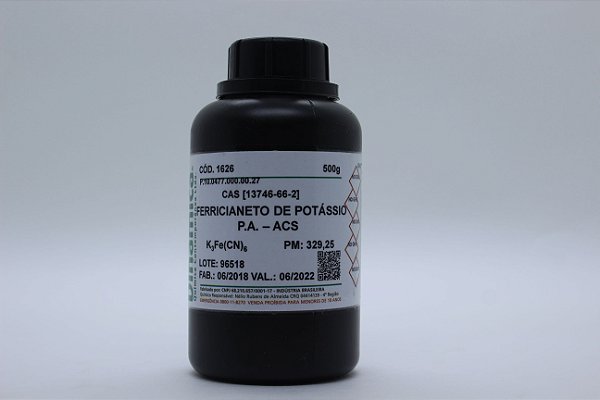 FERRICIANETO DE POTASSIO PA 500G